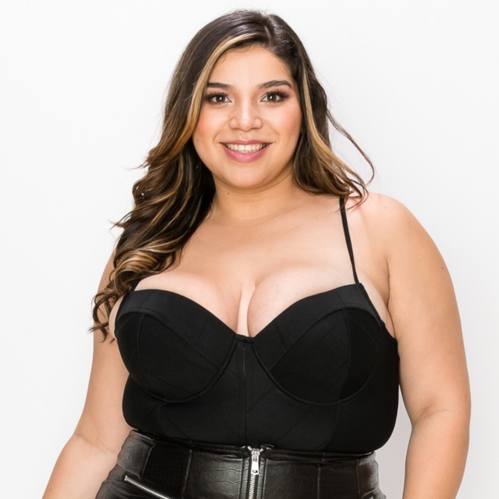 Pretty Fly Underwire Body Suit: 1X-3X